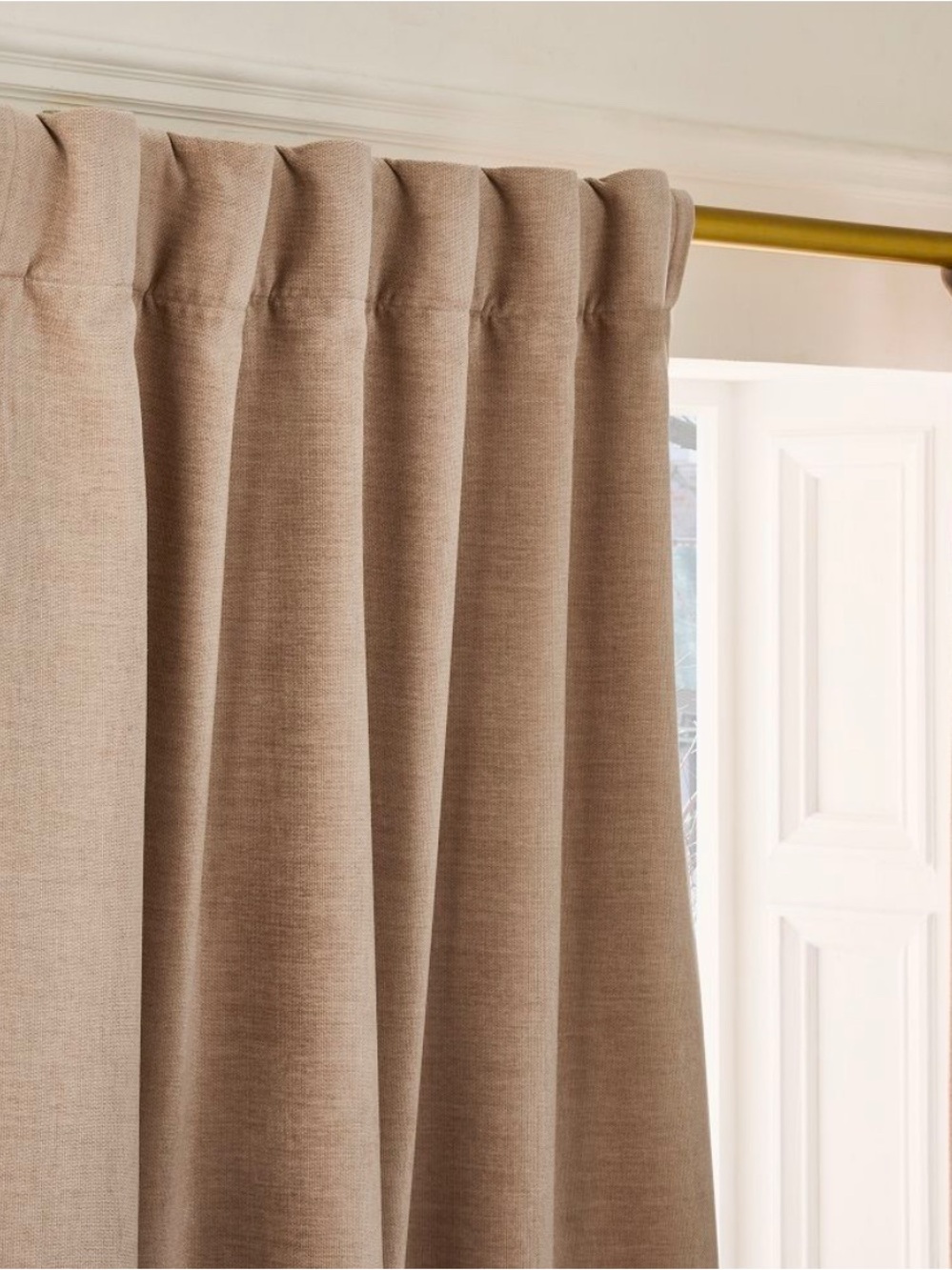 West Elm Worn Velvet Curtain 48x96